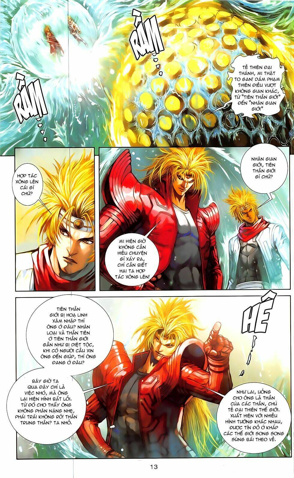 thần binh đấu giả (saint warrior) chapter 2.1 13