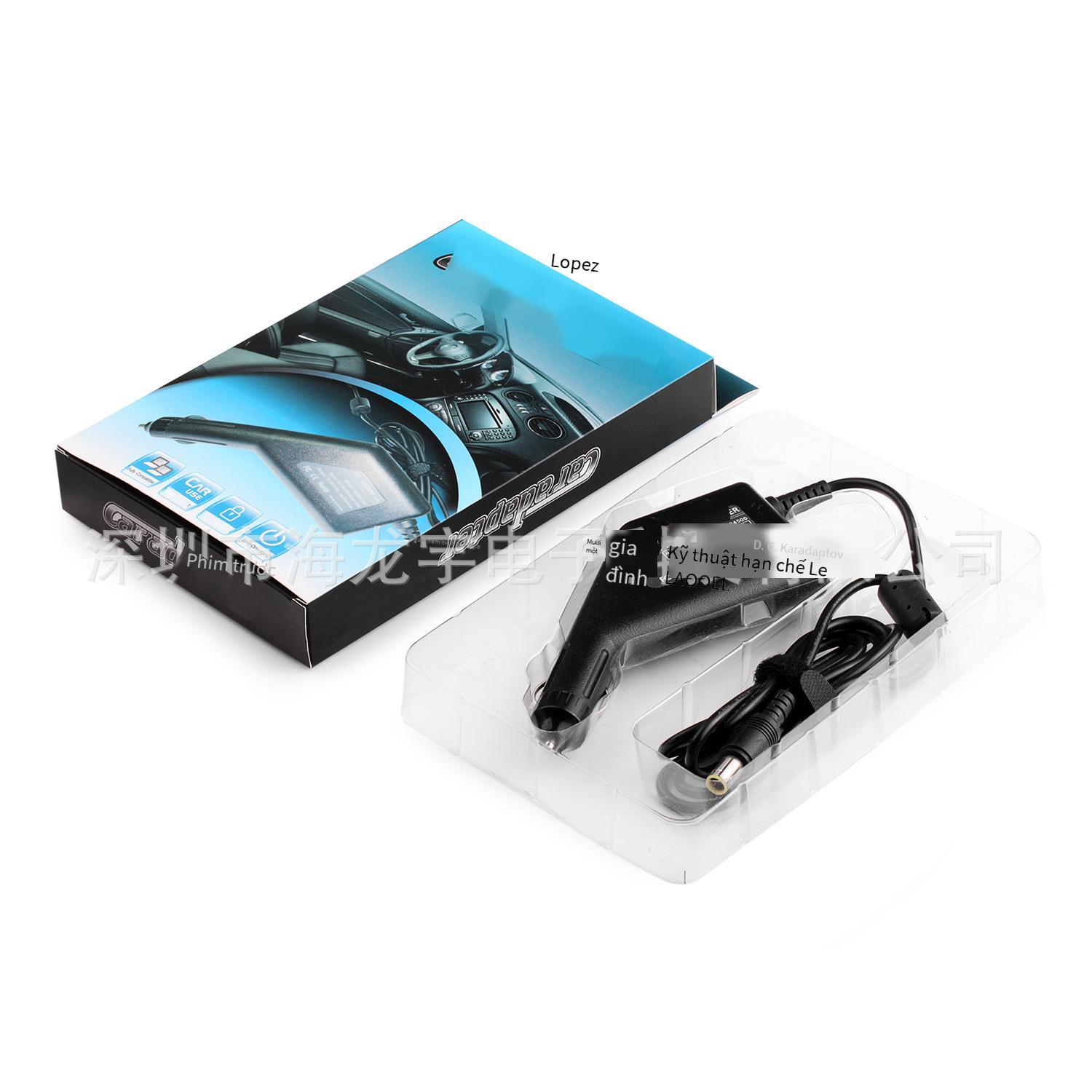 Bộ chuyển đổi sạc máy tính xách tay USB QC 3.0 phong cách mới nhất Bộ sạc xe hơi Acer 19V 4.74A