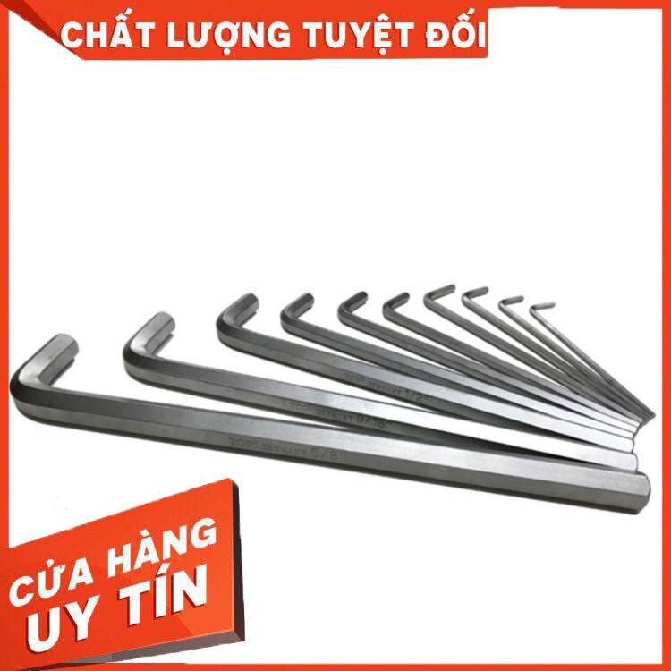 Bộ Lục Giác 10 Cây Hộp Đỏ (Inch) SẢN PHẨM TỐT CHẤT LƯỢNG