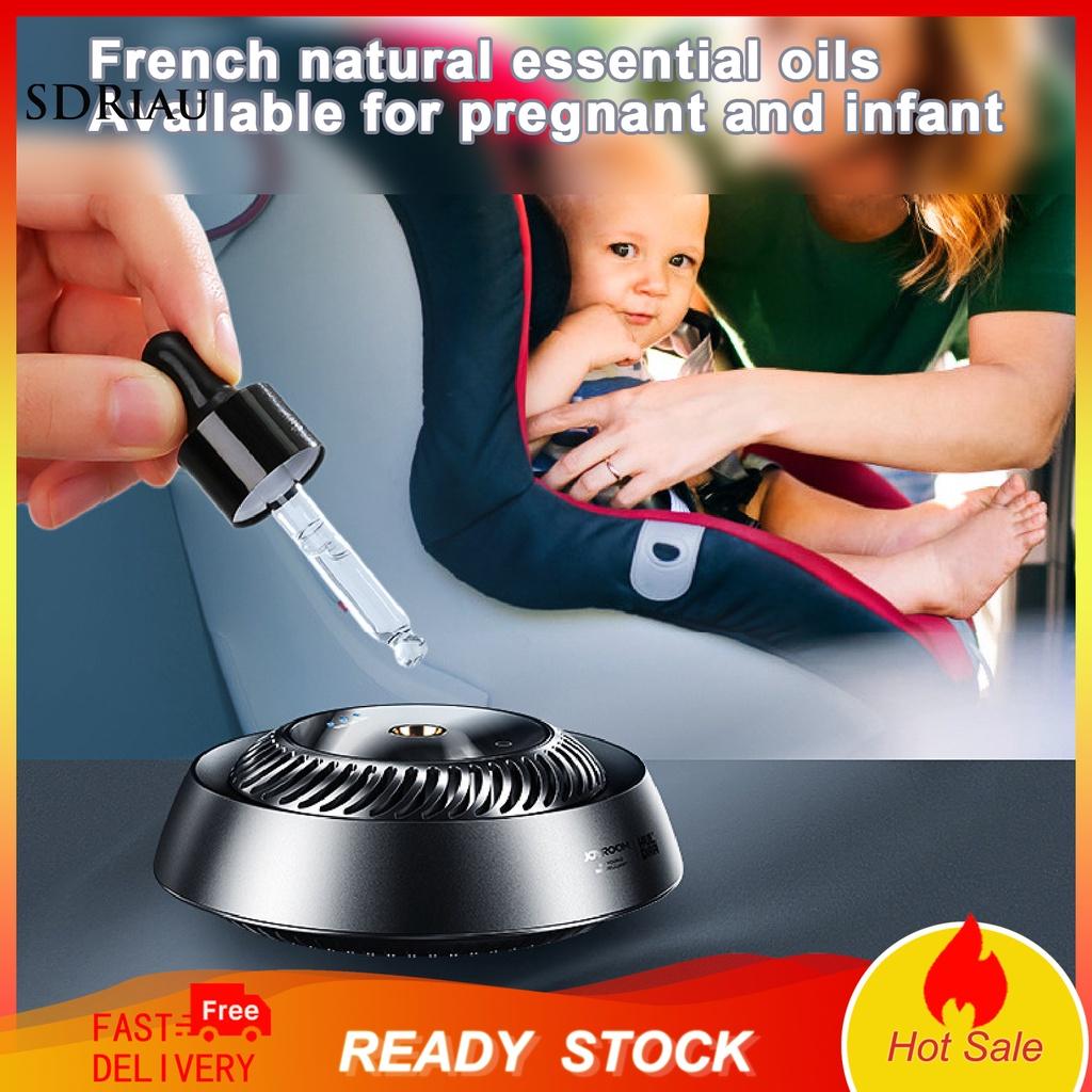 PEMG Aluminium Alloy Car Fragrance Diffuser Intelligent Car Fragrance Essential Oil Diffuser Long-lasting for Vehcles