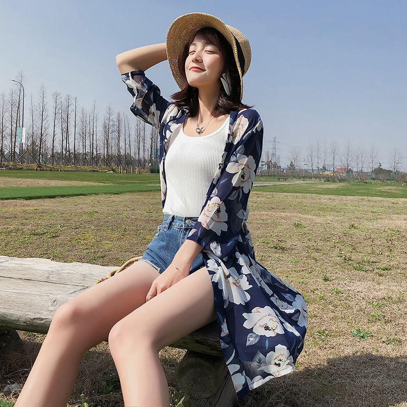 Áo khoác cardigan chiffon nữ chống nắng