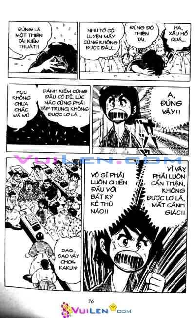 kiếm sĩ góc vuông - chokkaku chapter 2 76