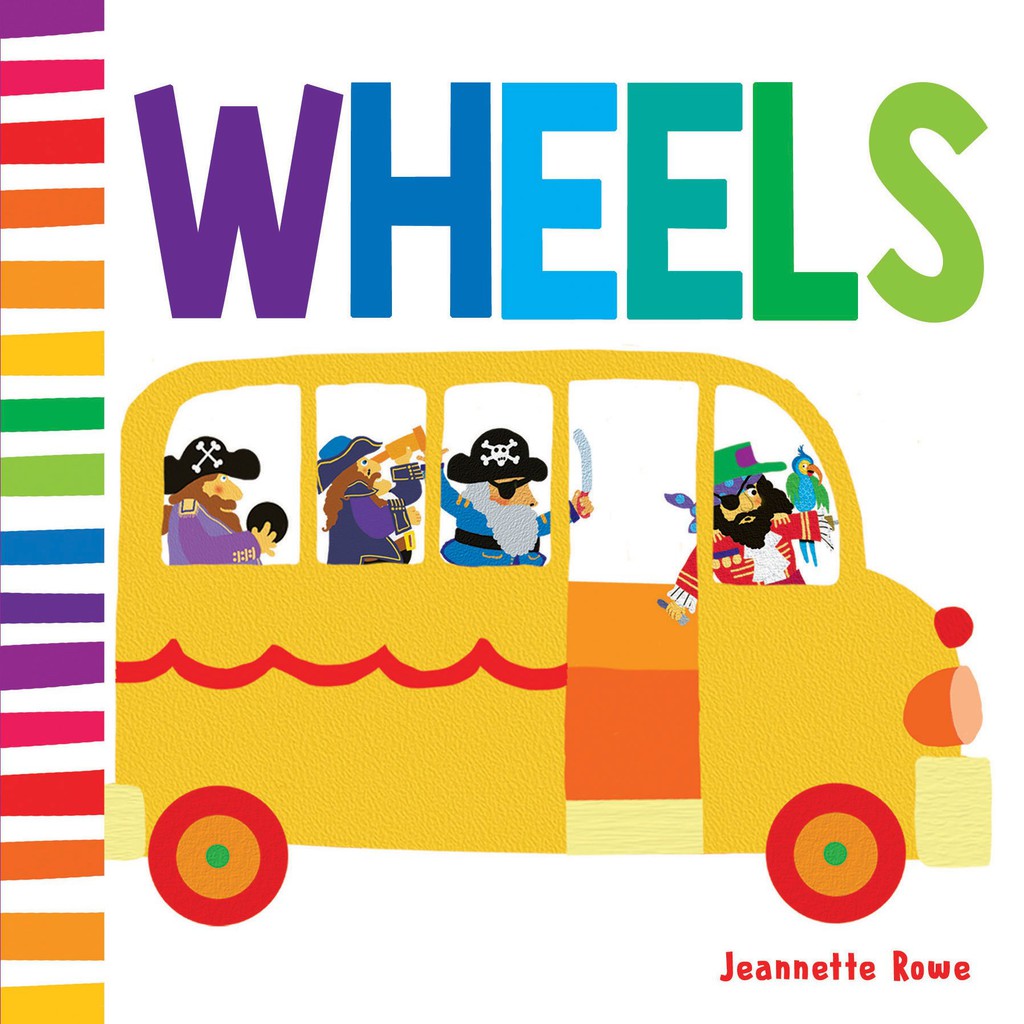 Sách : Jr Baby Board Book Wheels