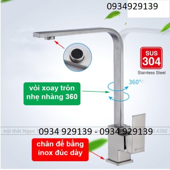 COMBO CHẬU RỬA CHÉN BÁT VUÔNG 2 HỘC LỆCH KT 82X45CM INOX SUS 304 CAO CẤP CL8245