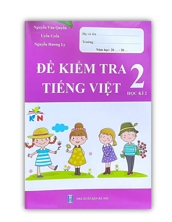 Sách - Combo Đề kiểm tra Toán + tiếng việt 2 học kì 2