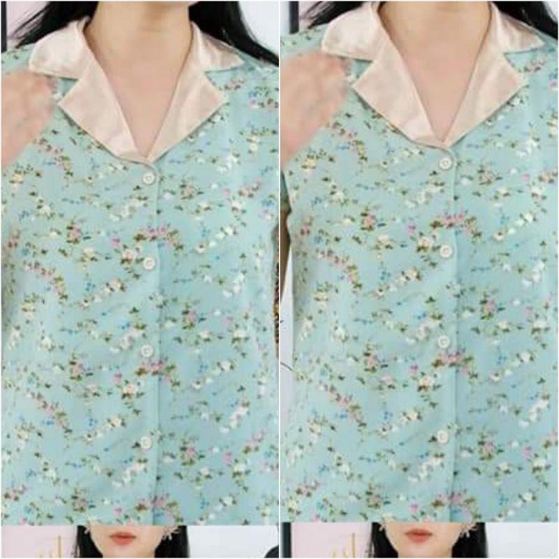 Pizama lụa hàn đồ bộ nữ sang đẹp rẻ