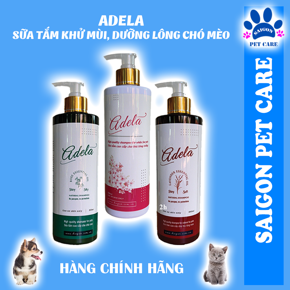 Sữa tắm cao cấp ADELA dành cho chó mèo
