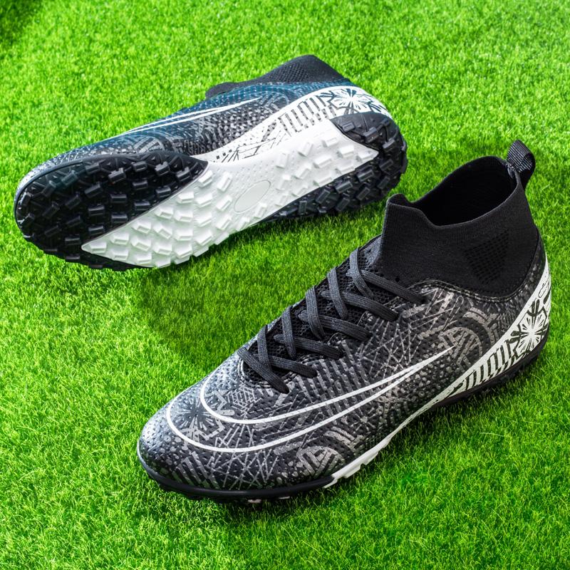 Giày bóng đá LCRTZKG Men's Artificial Grass Breathable Original Men Social Social Social Social Football Boots Giày bóng đá Futsal cho trẻ em