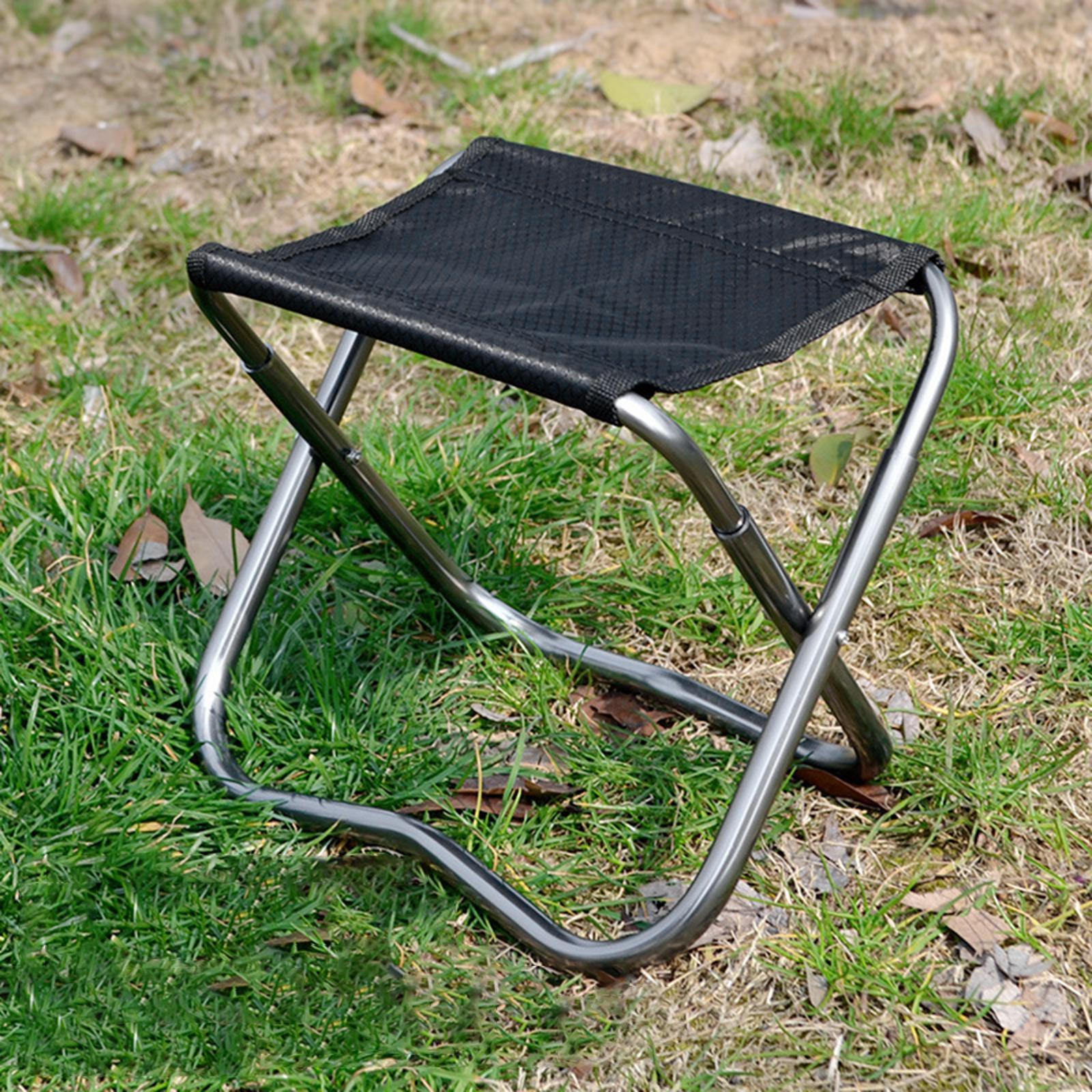 Camping Chairs Wear Resistant Outdoor Camping Stool for Hiking Travel Garden