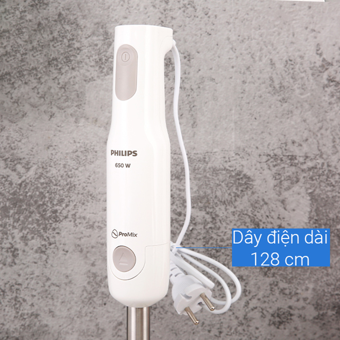 Máy xay sinh tố cầm tay Philips HR2537 (650W) - Hàng chính hãng