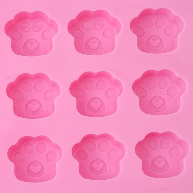 Khuôn silicon chân mèo