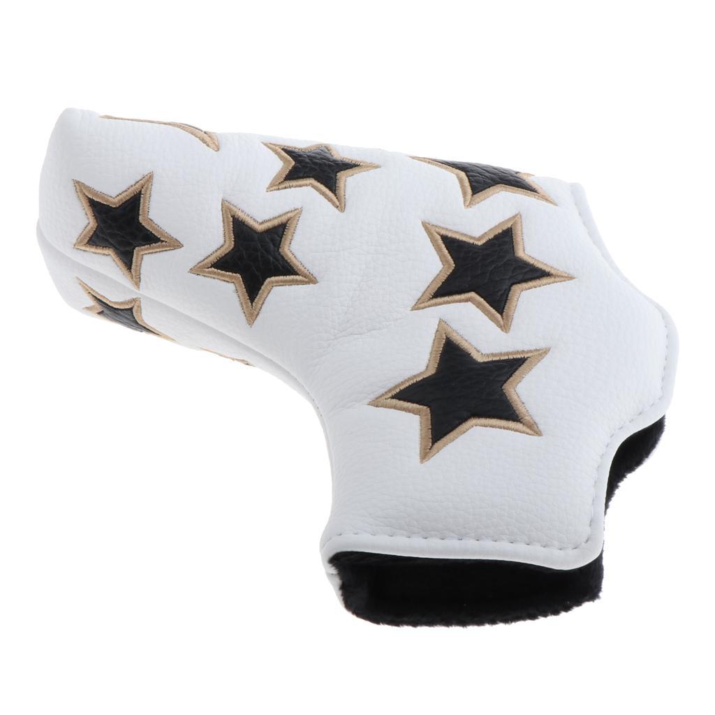 Golf Putter Head Covers Blade PU Leather Club Headcover