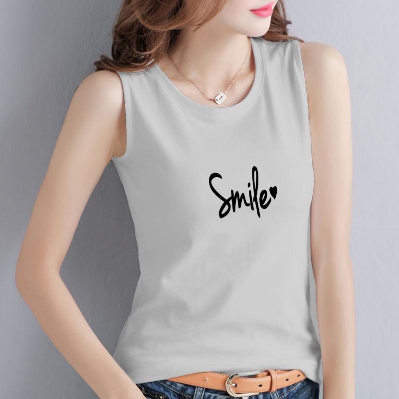 Áo thun ba lỗ nữ sát nách style Hàn Quốc, co giãn 4 chiều SMILE-SALLY-SN101