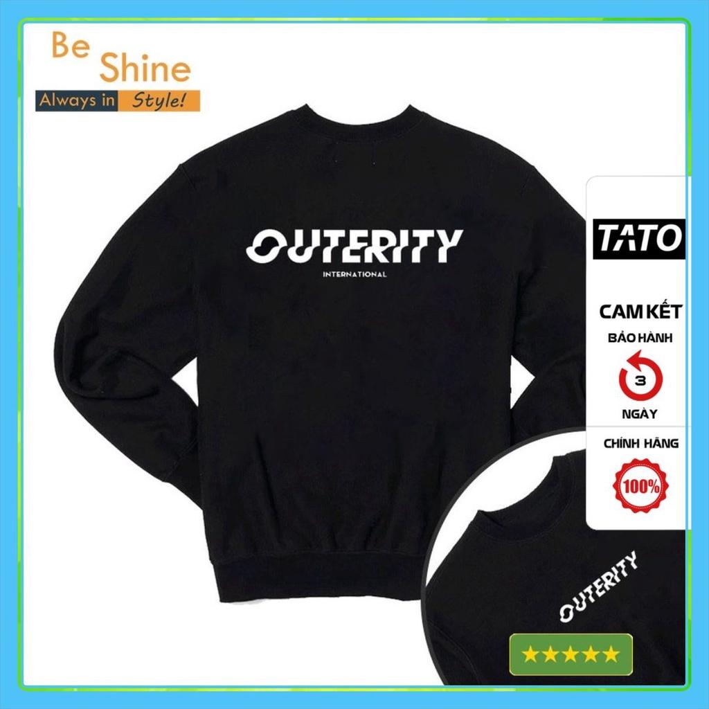 Áo Sweater Outerity - Áo Nỉ Dài Tay Unisex Form Rộng In Hình Local Brand Thời Trang Nam Nữ - Beshine Clothing
