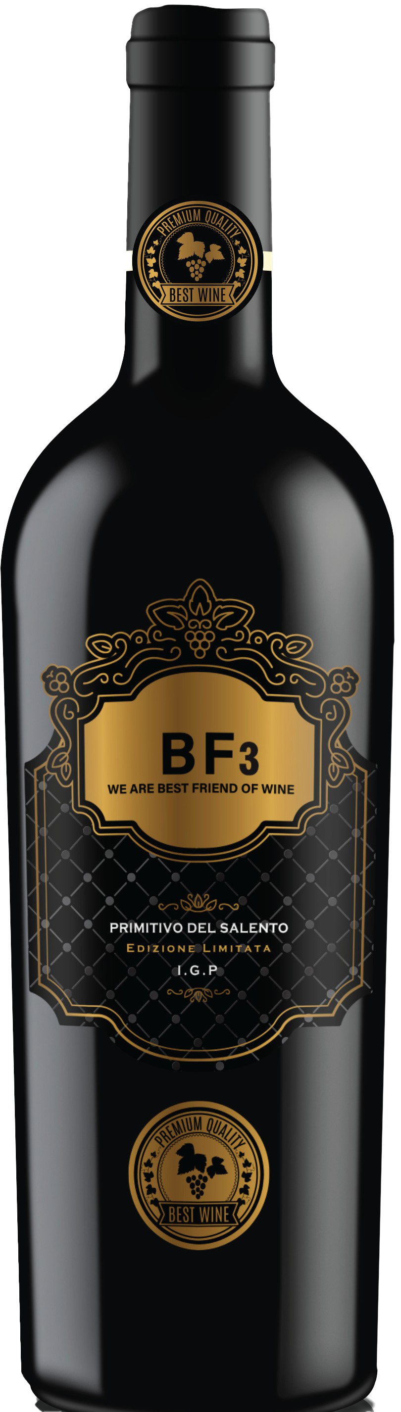 Rượu Vang BF3 Primitivo del Salento 750ml, 14%