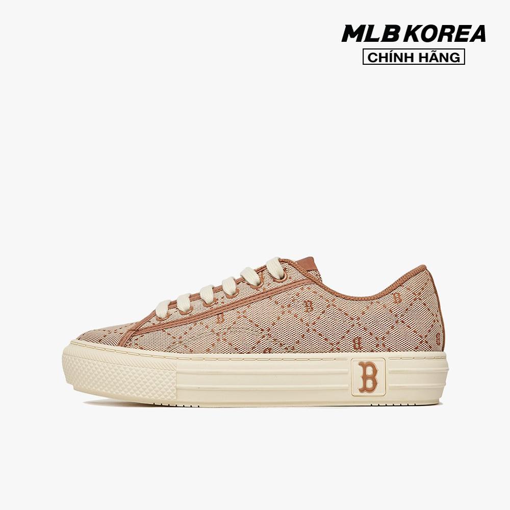 MLB - Giày sneakers unisex cổ thấp Playball Lux Jacquard Diamond Monogram 3ACVPRM3N-43BGS