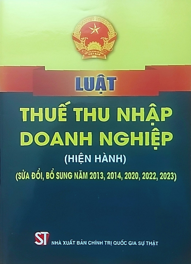Sách Luật Thuế Thu Nhập Doanh Nghiệp