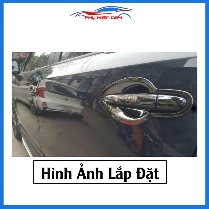 Ốp tay hõm CX5, CX-5 2018-2019-2020-2021-2022 vân carbon, titan, mạ crom chống trầy bảo vệ cửa xe ô tô