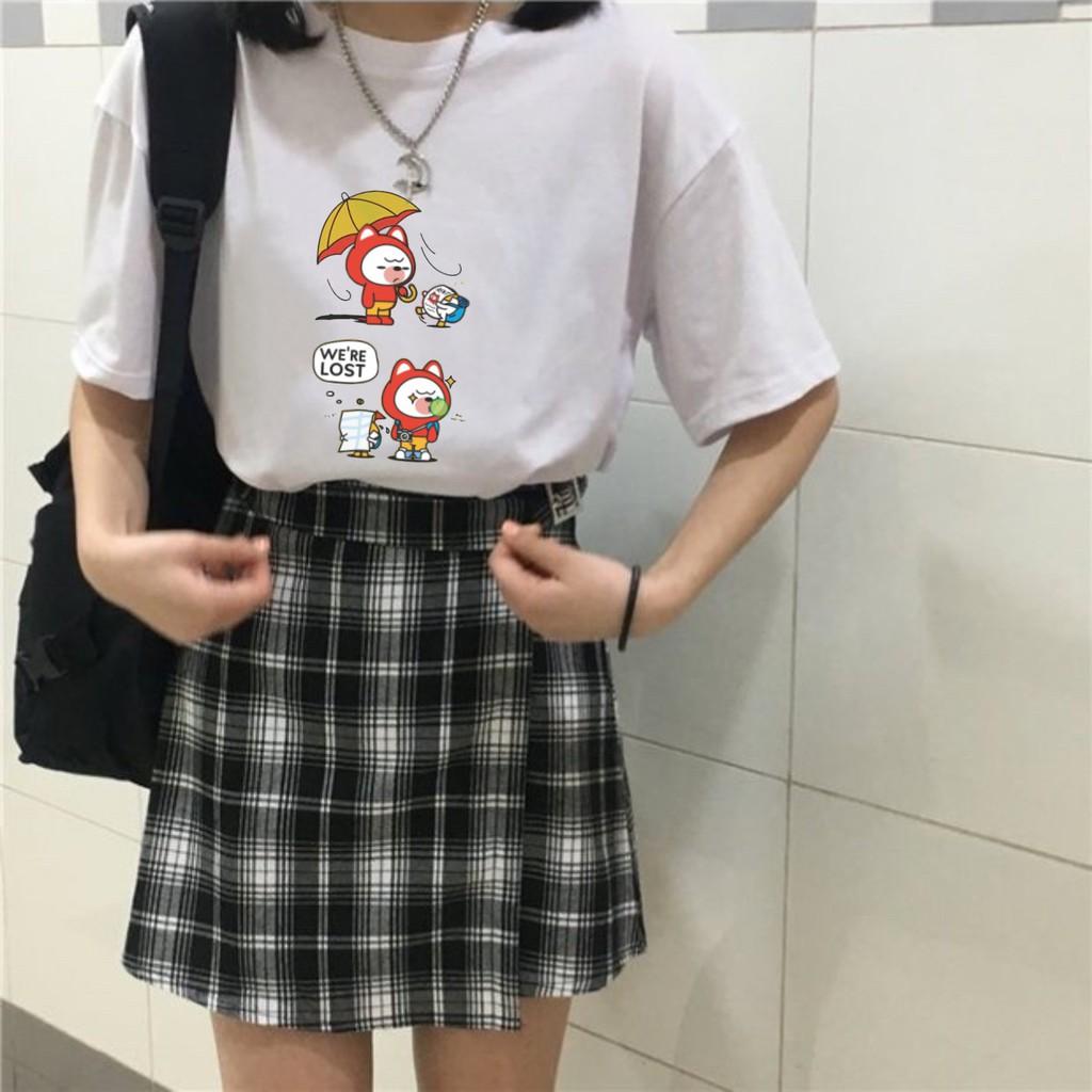 Áo Thun Tay Lỡ Unisex WE'RE LOST Form Rộng