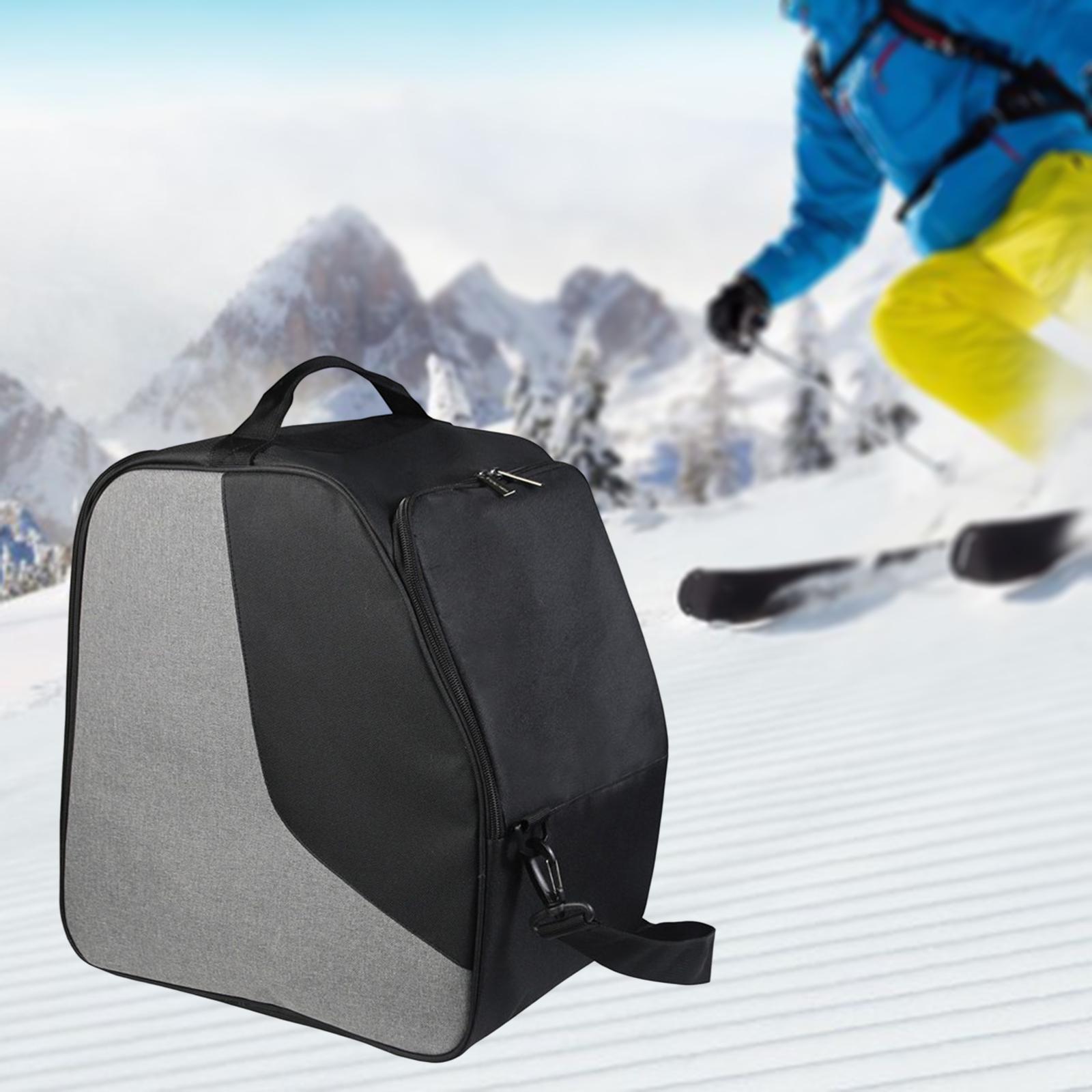 Durable Ski Boot Bag Large Capacity Cloth Backpack Snowboard Accessories