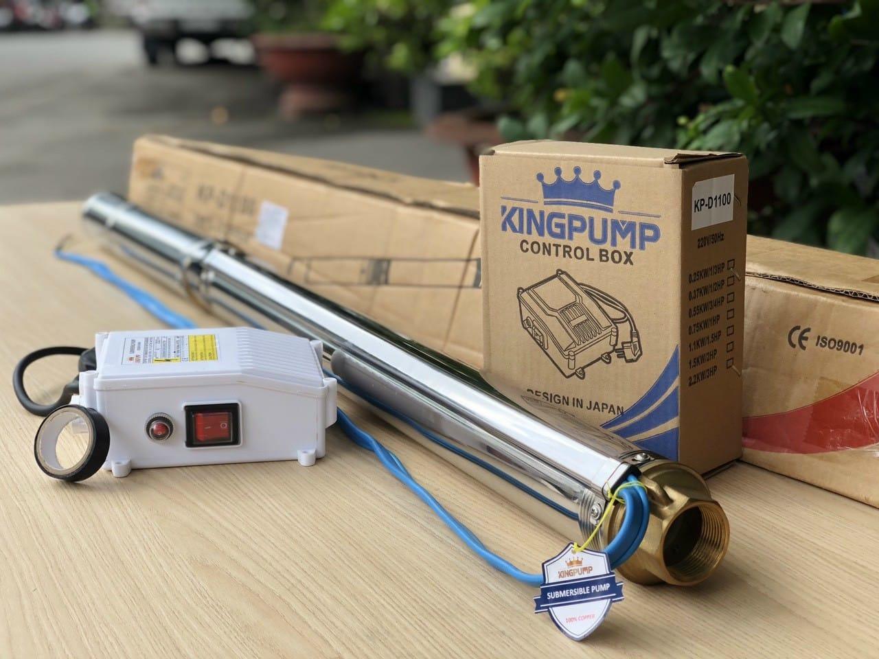 MÁY BƠM CHÌM HỎA TIỄN 1100W KINGPUMP KP-D1100 - HÀNG CHÍNH HÃNG