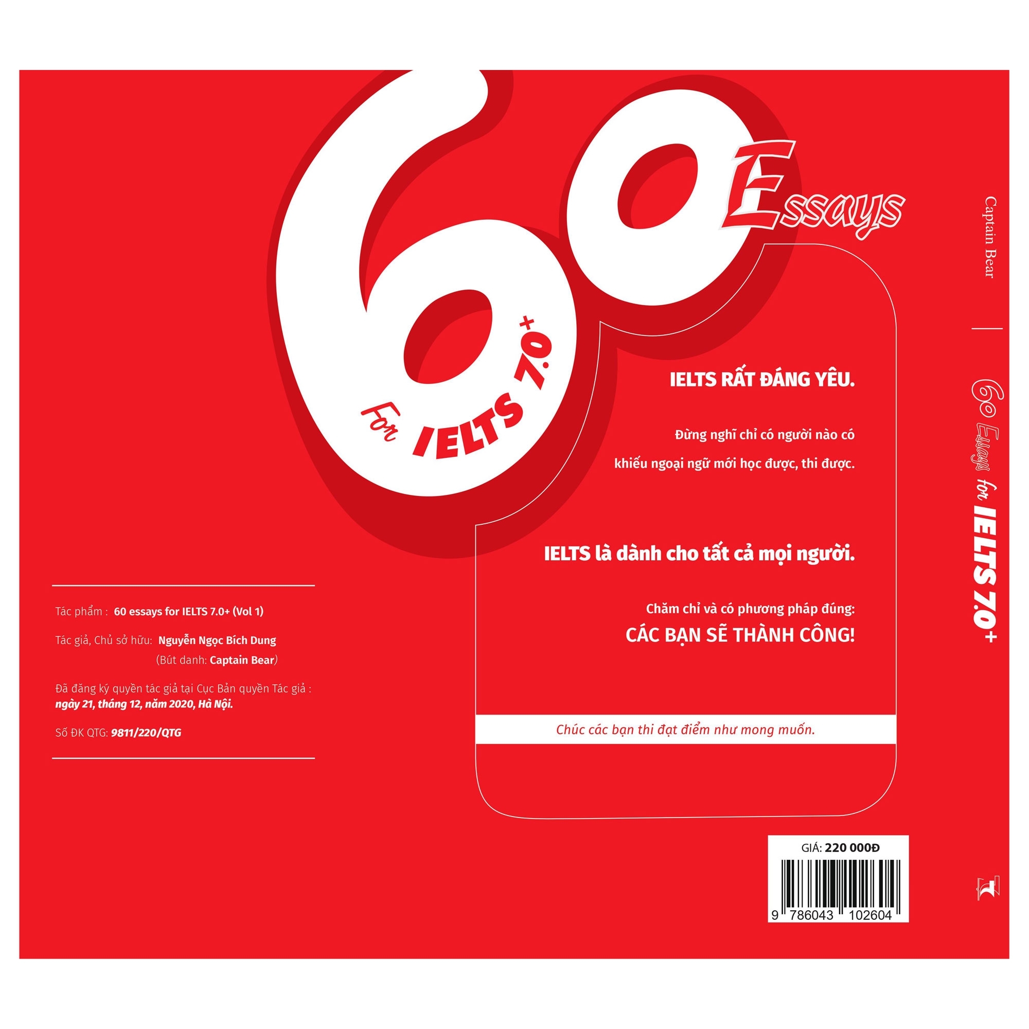 60 ESSAYS FOR IELTS 7.0+ - VOL.01 | 20 ESSAYS