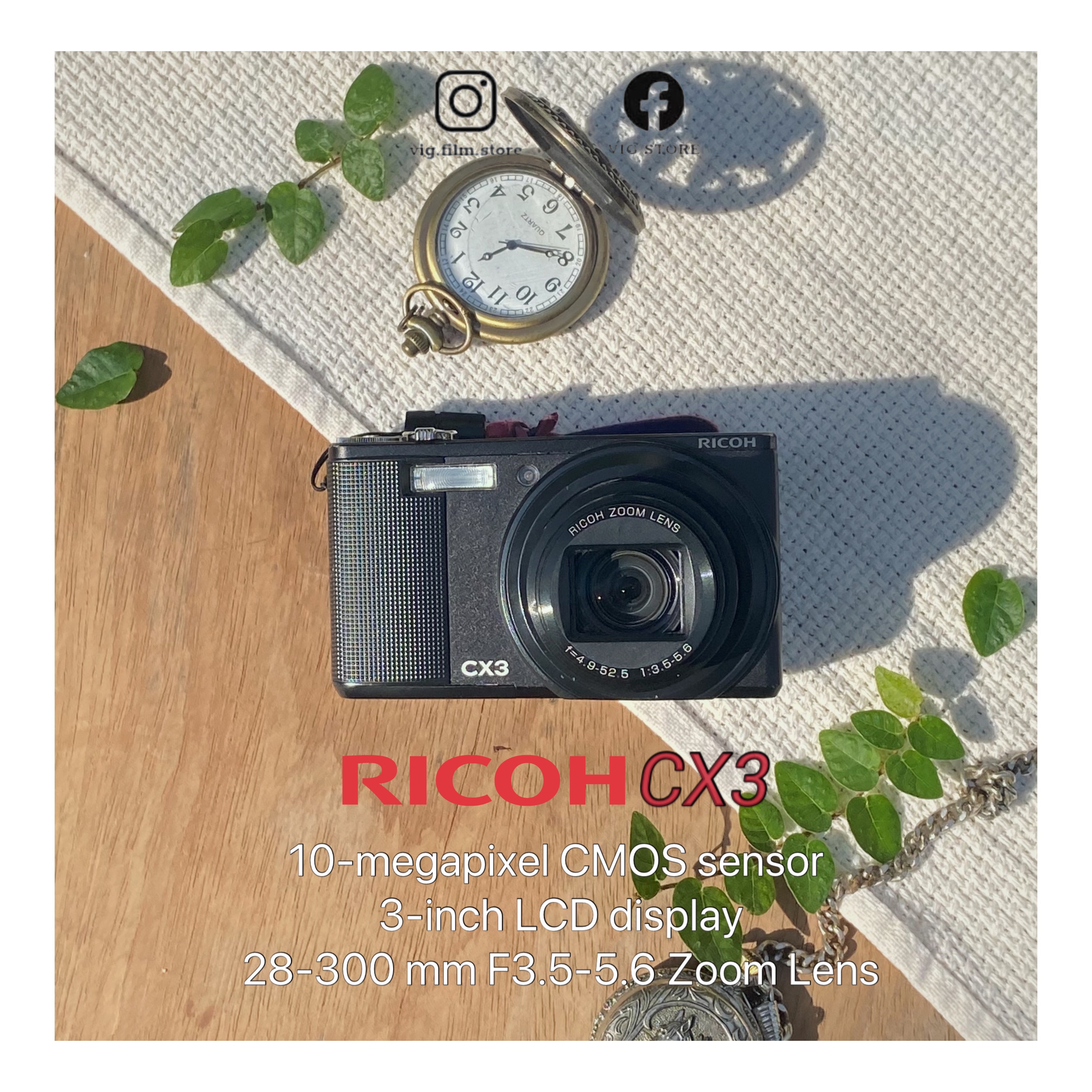 máy ảnh ricoh cx3