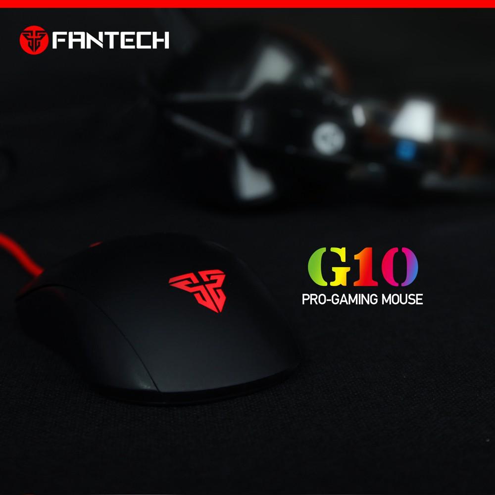 Chuột Gaming Có dây Fantech G10 RHASTA 2400DPI LED CHROMA 4 Phím  - Hãng Phân Phối Chính Thức