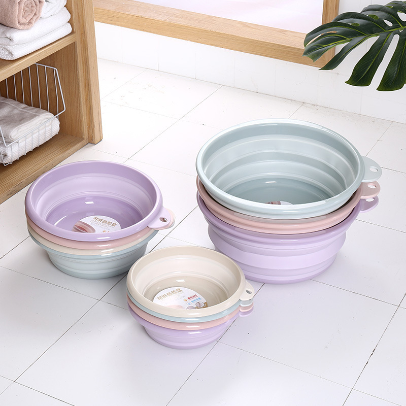 Thau, Chậu Nhựa Gấp Gọn Đa Năng loại trung