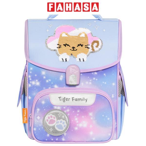 Ba Lô Công Thái Học Jolly Schoolbag Pro 2S - Kitty In Clouds - Sequins - Tiger Family TGJL-101A