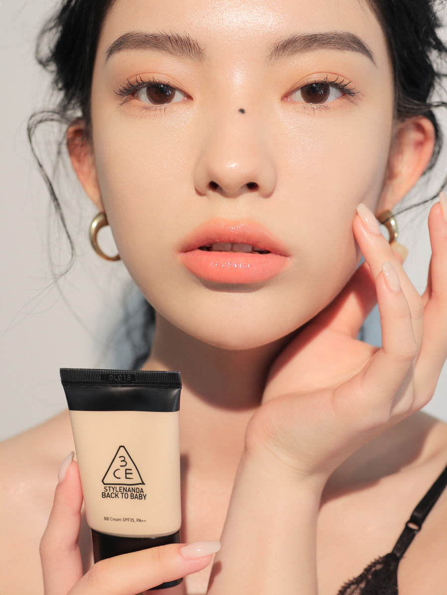 Kem Nền 3CE BACK TO BABY BB CREAM SPF35 PA++ 30ml