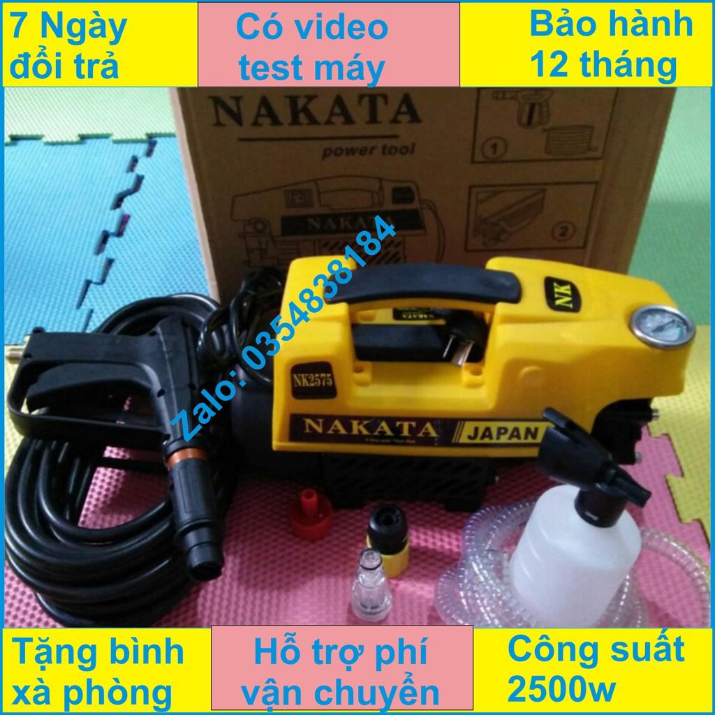 rửa xe  công xuất NAKATA 2500w - Hàng mới về