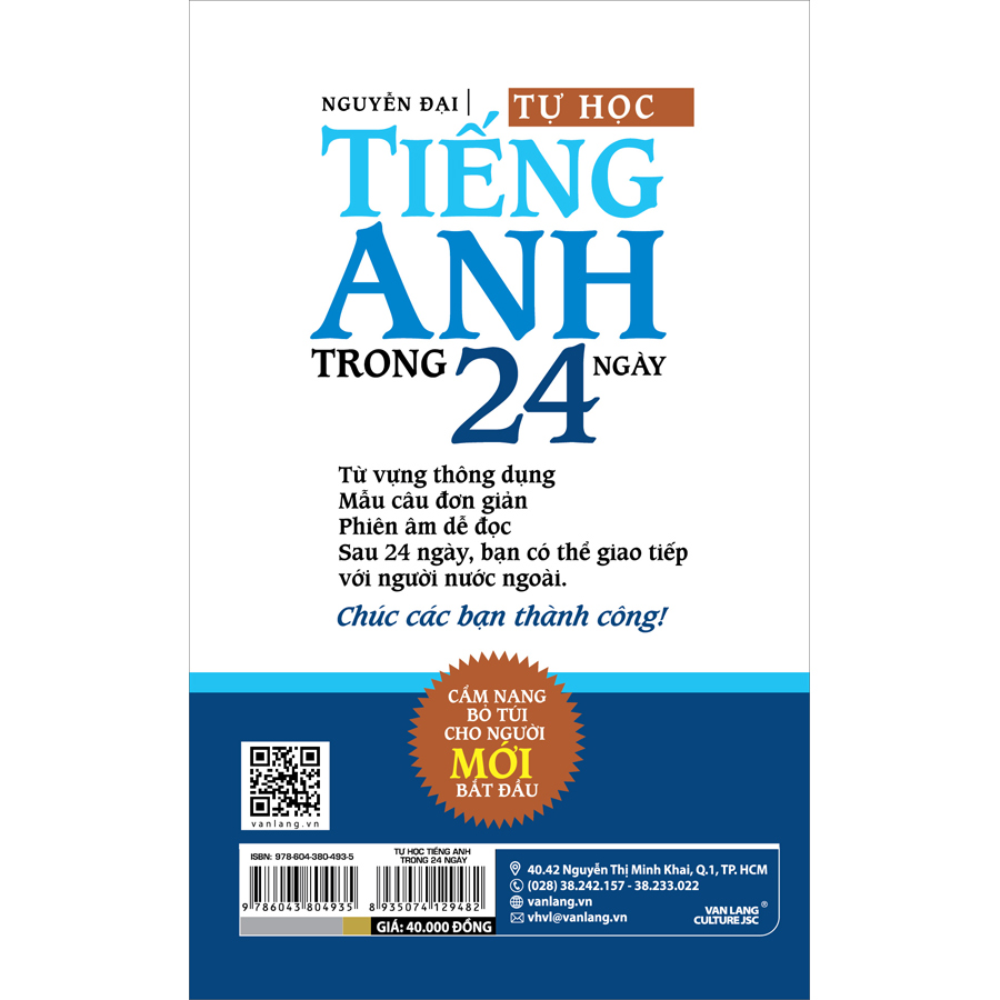 Hình ảnh Tự Học Tiếng Anh Trong 24 Ngày