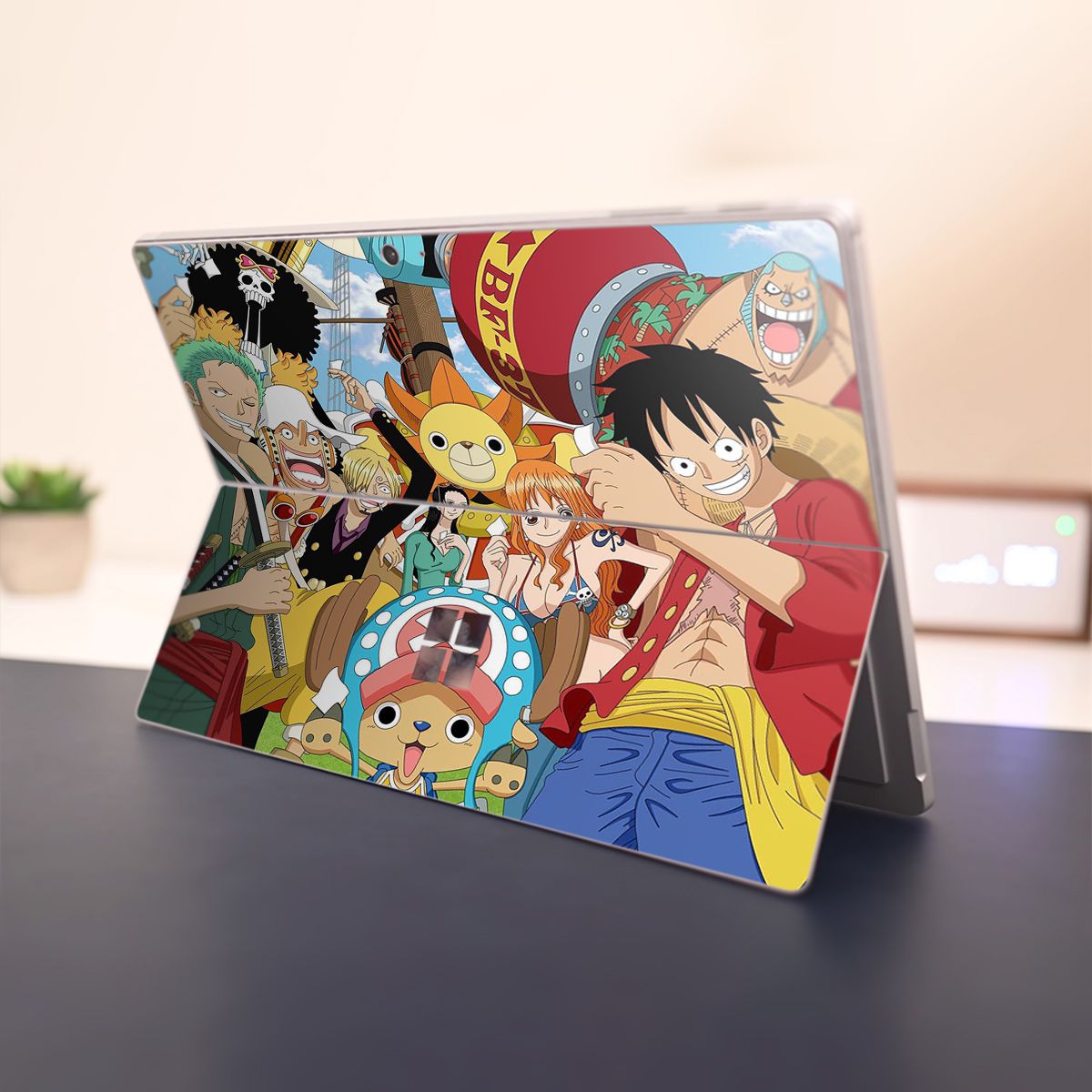 Skin dán hình One Piece x17 cho Surface Go, Pro 2, Pro 3, Pro 4, Pro 5, Pro 6, Pro 7, Pro X