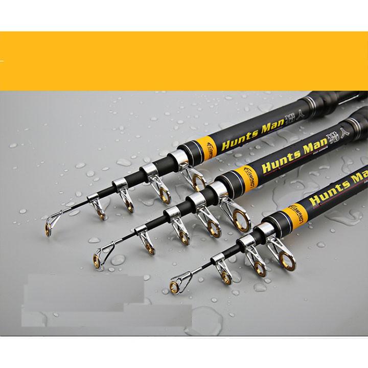 Cần câu máy Hunts man trâu bò độ dài từ 2m1 đến 3m6