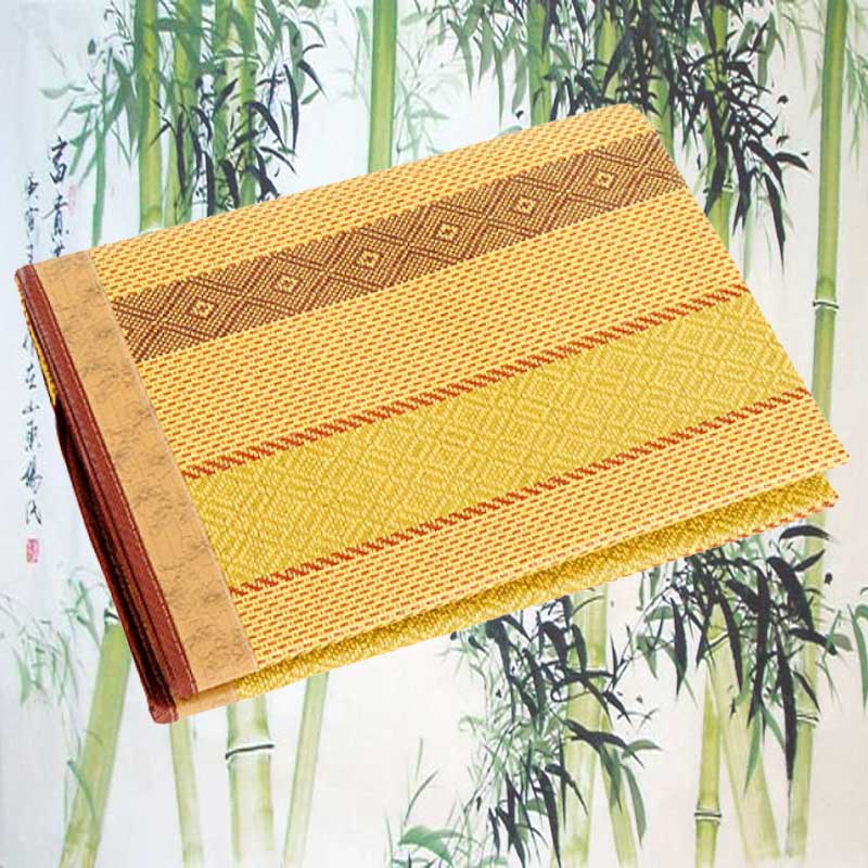 Chiếu điều hòa sợi mây tổng hợp hàng Việt Nam lót vải không dệt 2 mặt giá rẻ chọn cỡ giường 1.2m - 1.8m chính hãng miDoctor