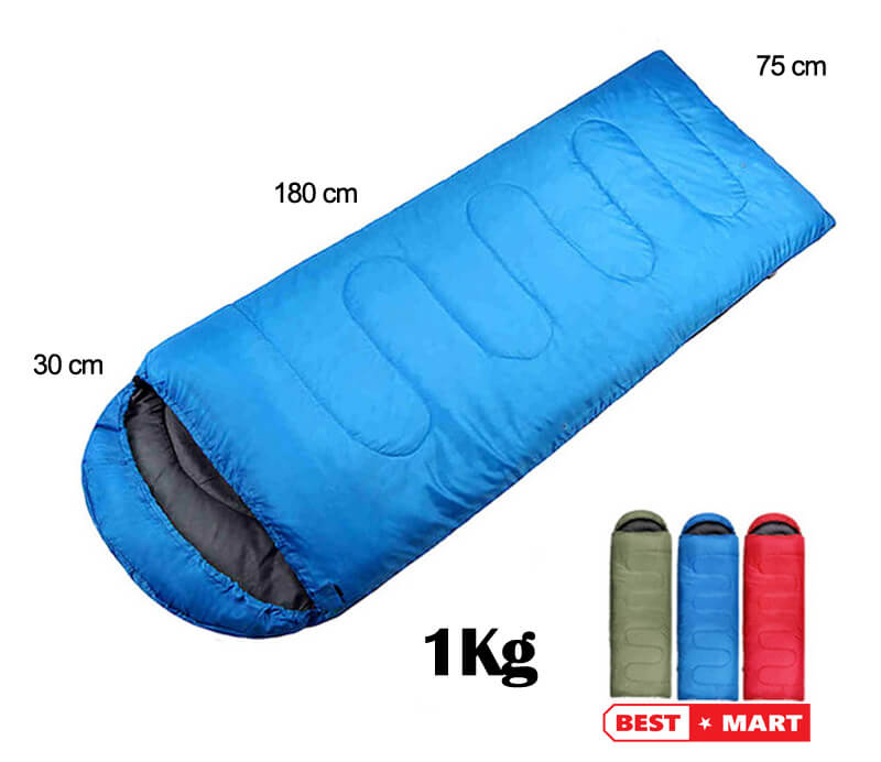 Túi ngủ văn phòng, du lịch gấp gọn đa năng tiện lợi loại tốt dày 1kg