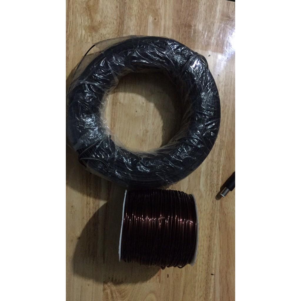 Combo dây buộc: lan màu đen và 01 dây nhôm mềm