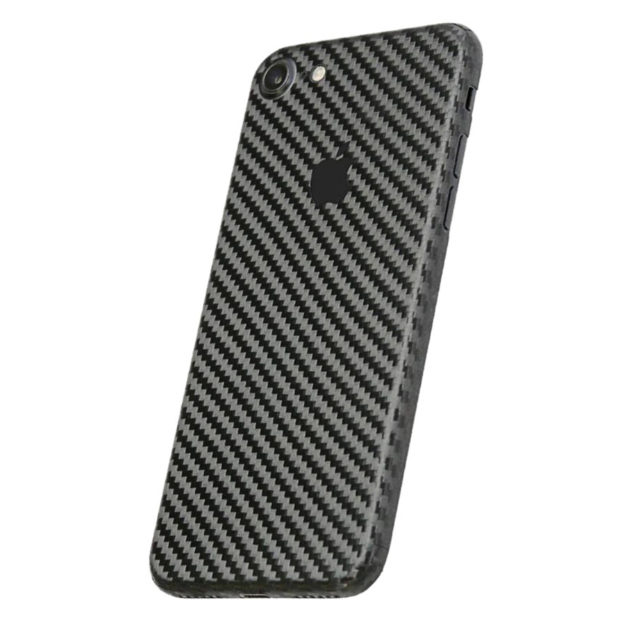 Miếng Dán Mặt Sau Vân Carbon Cho iPhone 7 (Trong Suốt) - Hàng nhập khẩu