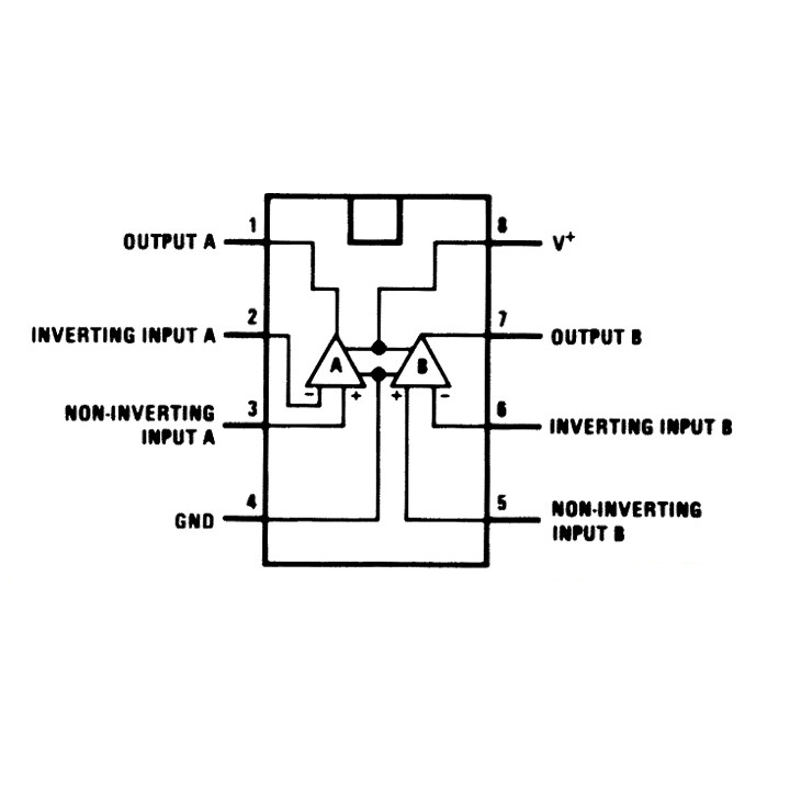 IC LM393 DIP8 -Hàng nhập khẩu