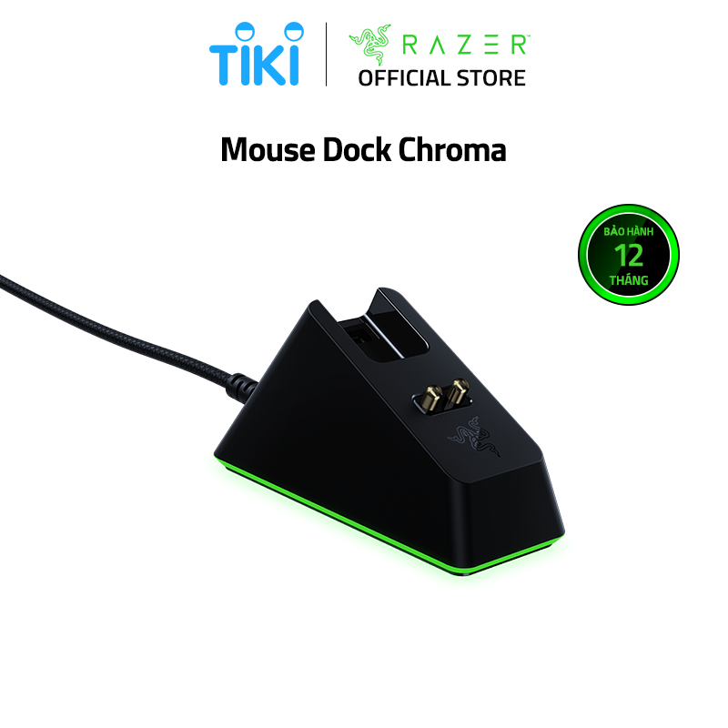 Đế Sạc Không Dây Razer Mouse Dock Chroma - Hàng Chính Hãng