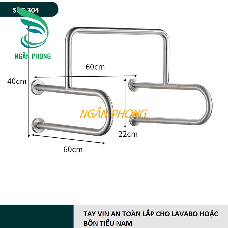 TAY VỊN AN TOÀN INOX 304-GB 641V