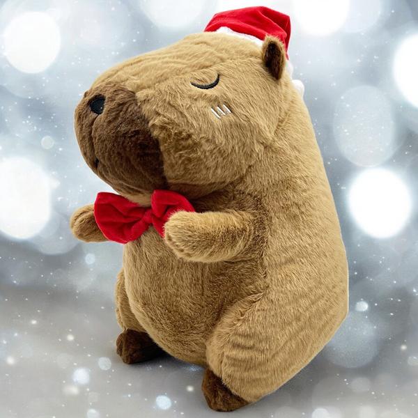 Thú Bông Capybara Giáng Sinh 40 cm - WanLongDa 698008