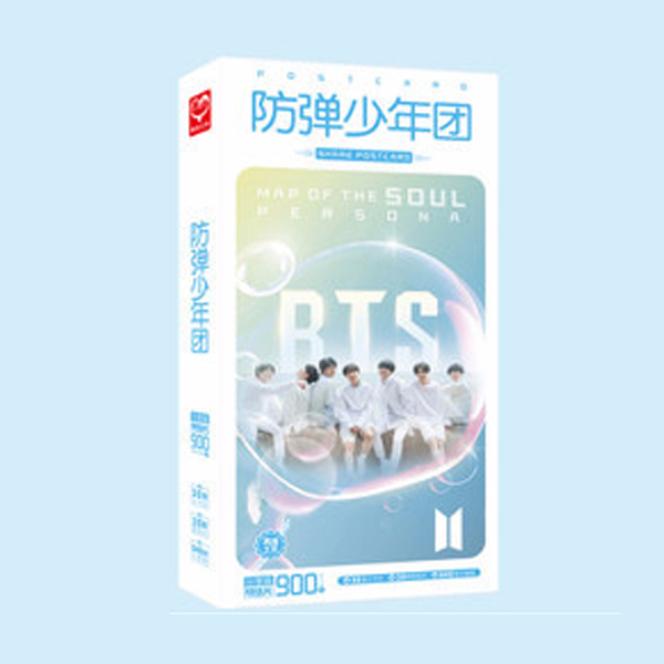 Hộp ảnh Postcard Bts persona 900 ảnh mẫu bong bóng 2 mẫu