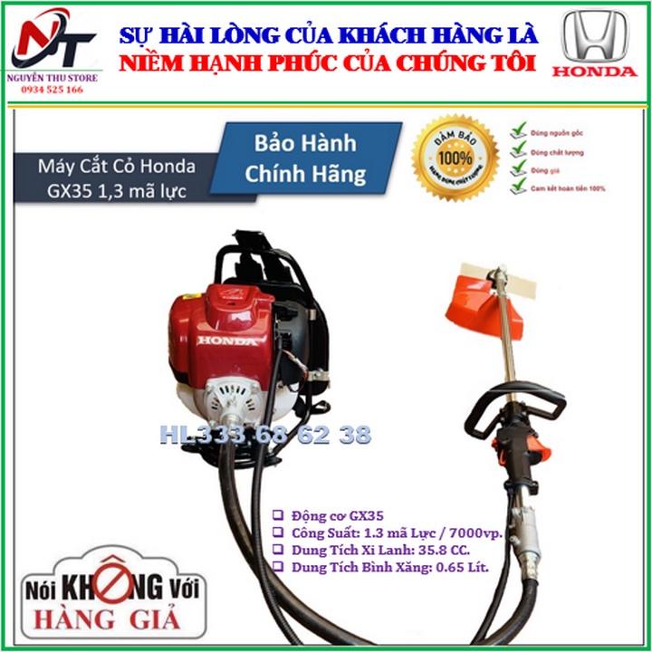 Máy cắt cỏ cần mềm HONDA GX35, nhập khẩu chính hãng.