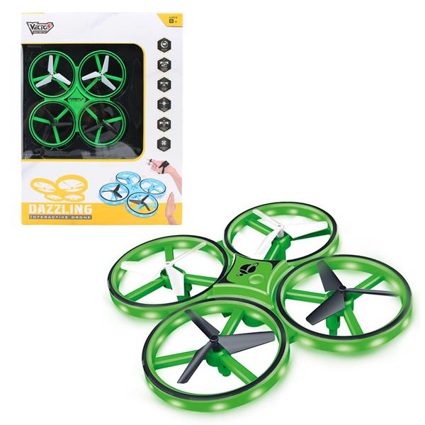 Đồ Chơi Drone Dazzling Điều Khiển Bằng Đồng Hồ - Vecto VT010B/GR