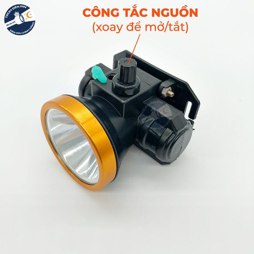 Đèn pin đội đầu CXB 8813 LED 150W siêu sáng chiếu xa chống nước ánh sáng Vàng và Trắng đèn đeo đầu soi ếch dã ngoại