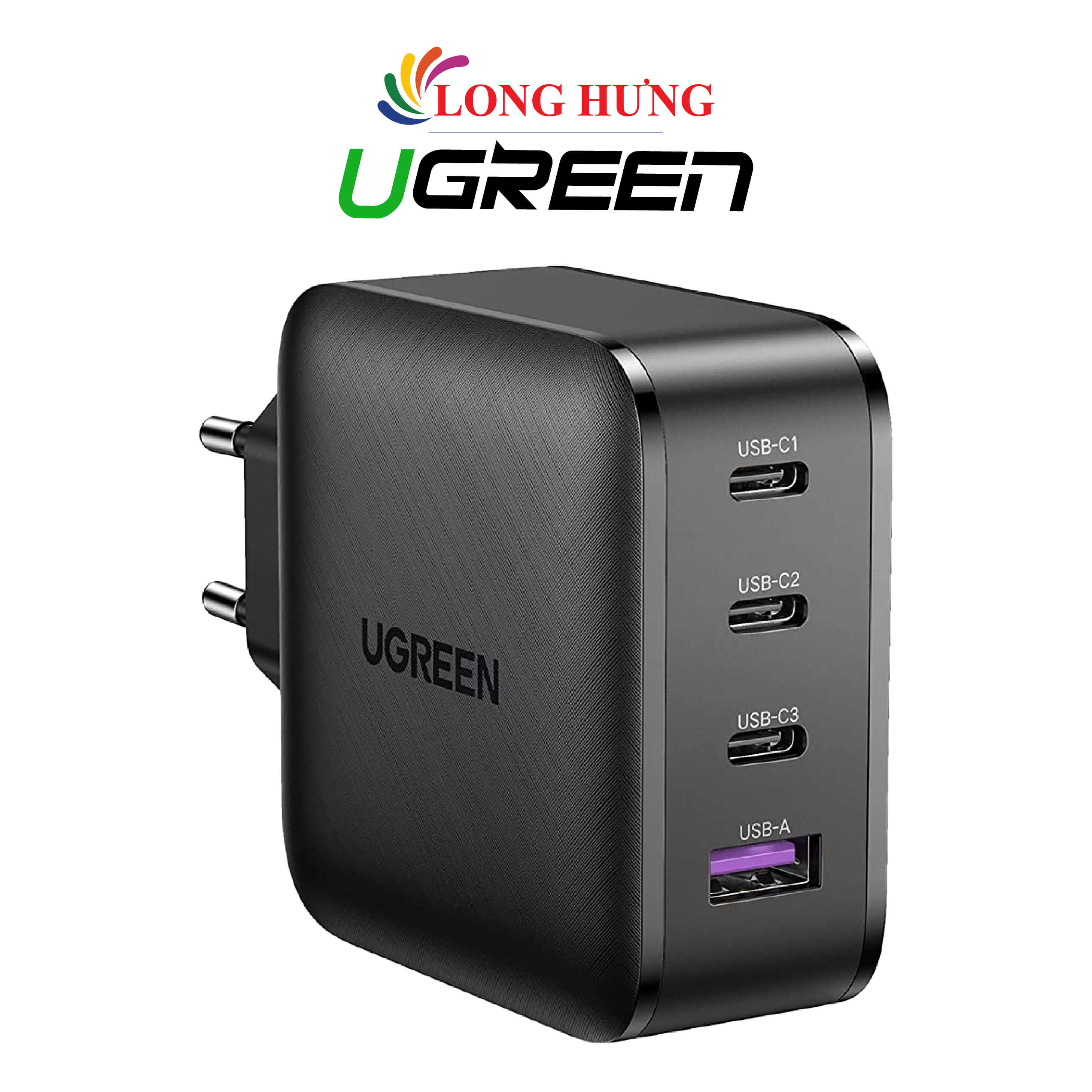 Sạc đa cổng Ugreen GaN X 65W PD 3.0 QC 4.0 CD224 - Hàng chính hãng