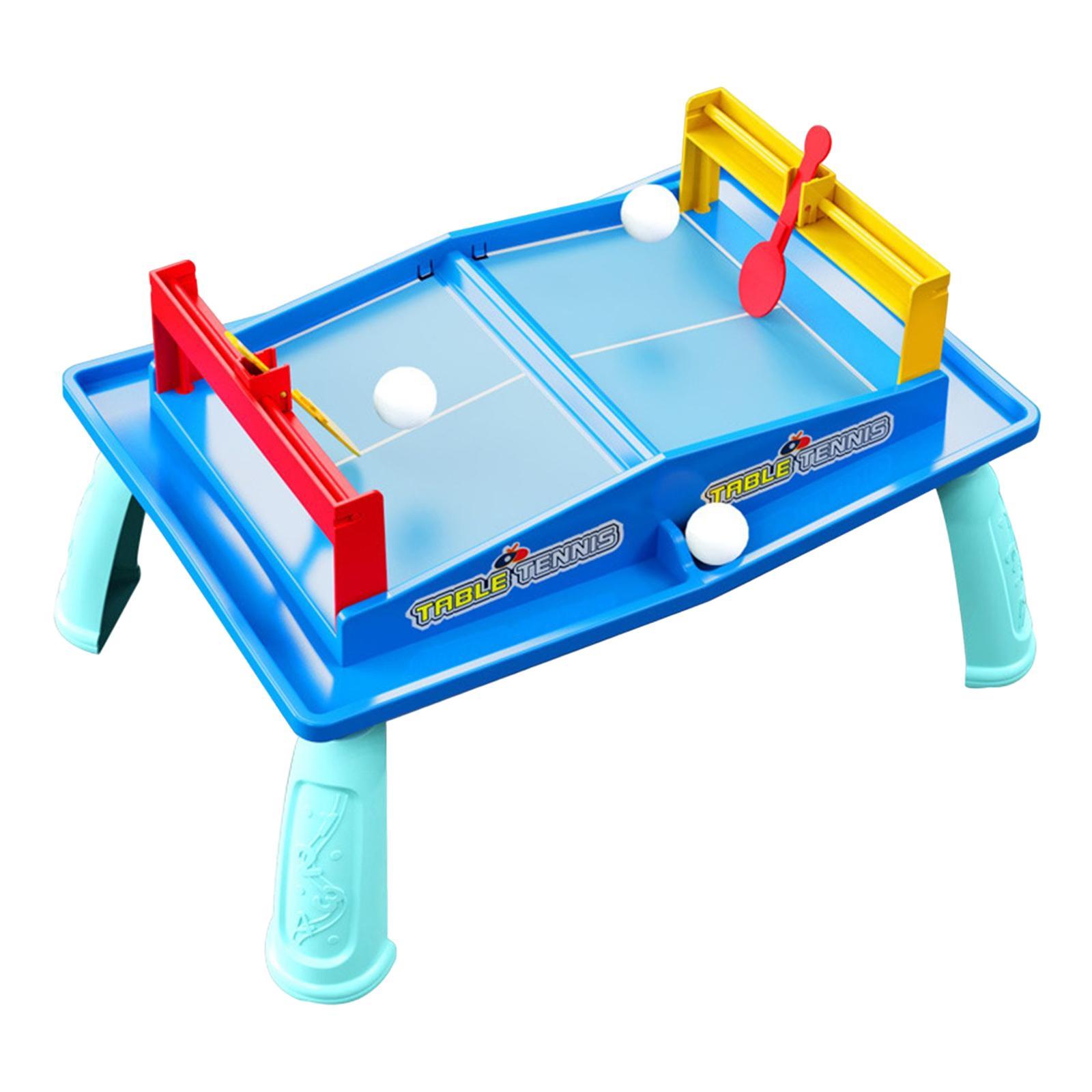 Games  Pong Table Educational Toys Portable for Gift Girls Blue