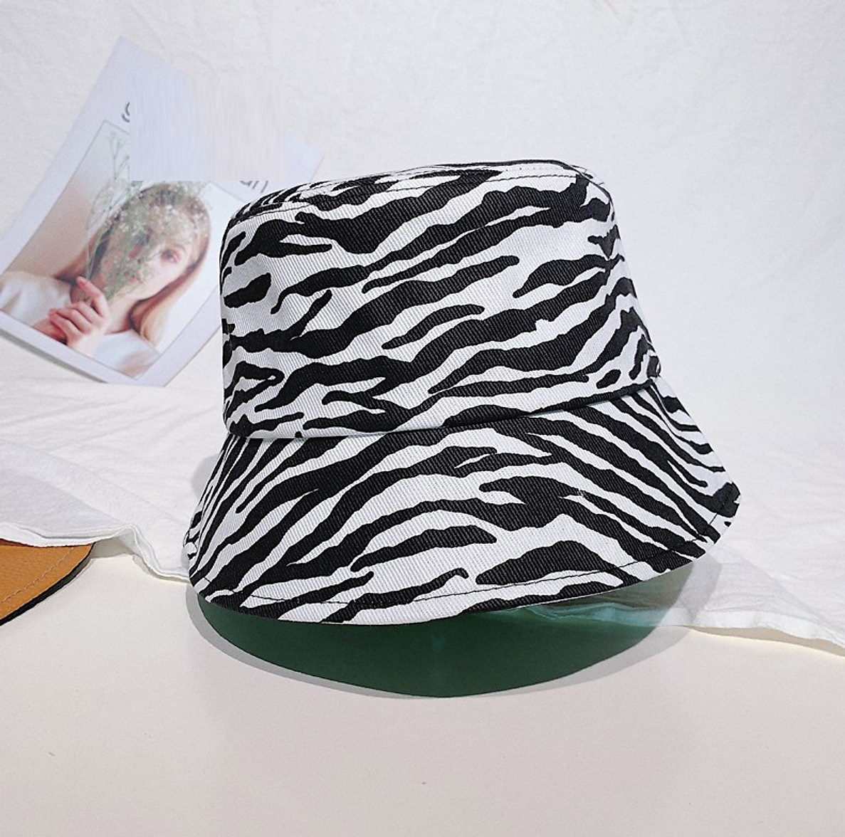 Mũ tai bèo vải kaki bền chắc, mẫu mới cho mùa hè